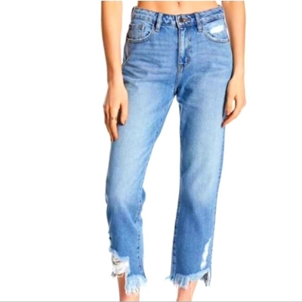 Hidden Denim Tracey Frayed Hem Size 24 - Picture 11 of 11